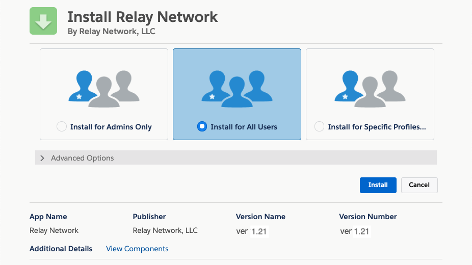 Relay Salesforce Integration